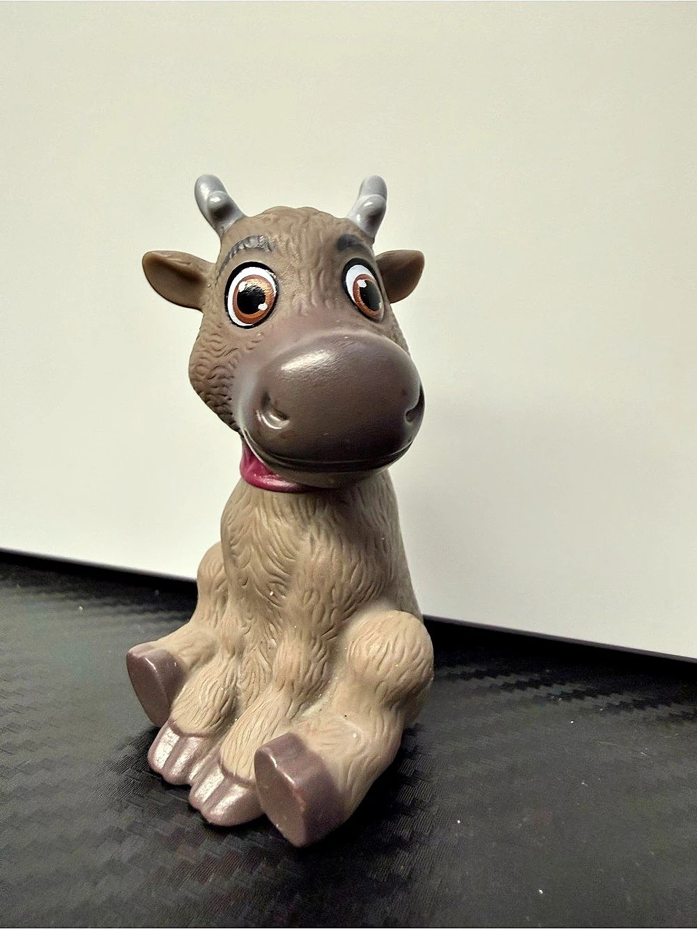 Disney Frozen Young Sven PVC Figure Brown & Pink